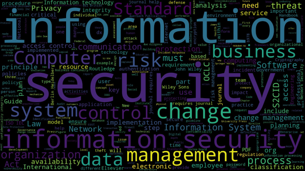Ein kreisf├Ârmiges Wortwolke mit "Information Security" in verschiedenen Sprachen, angeordnet nach Gr├Â├če und Farbe von hell nach dunkel blau, betont seine Bedeutung in Gesch├Ąftsprozessen.